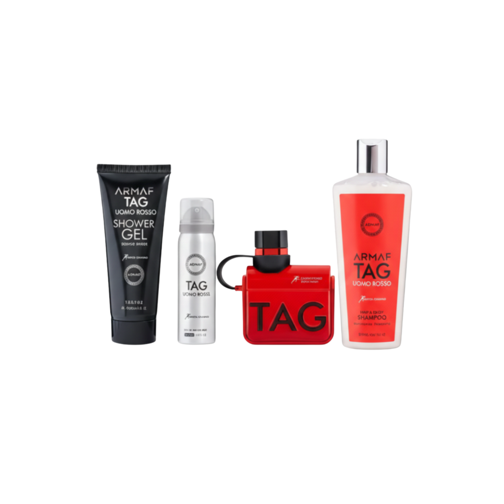 SET TAG UOMO ROSSO
